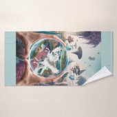 Ergens daarbuiten - het is niet om te geloven badhanddoek (Badhanddoek)