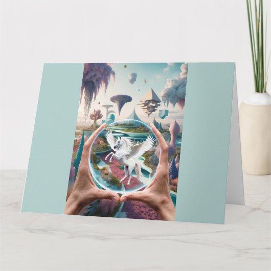 Ergens daarbuiten - het is niet om te geloven kaart (Voorkant)