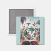 Ergens daarbuiten - het is niet om te geloven magneet (Voorkant / Achterkant)