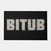 Ergens iemand (BITUB) Deurmat (Voorkant)