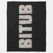 Ergens iemand (BITUB) Fleece Deken (Voorkant)