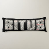 Ergens iemand (BITUB) Lichaamskussen (Achterkant)