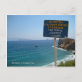 Ergens in de Egeïsche Zee Briefkaart (Voorkant)
