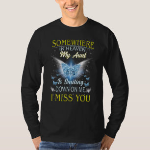 Ergens in de hemel glimlacht mijn tante dat ik mij t-shirt