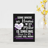 Ergens in de hemel lacht mijn moeder naar beneden kaart (Gele Bloem)