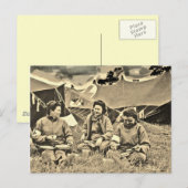 Ergens in Frankrijk Briefkaart (Voorkant / Achterkant)