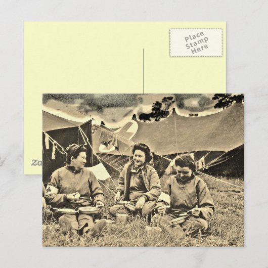 Ergens in Frankrijk Briefkaart (Voorkant / Achterkant)