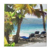 Ergens in het paradijs tegeltje (Voorkant)