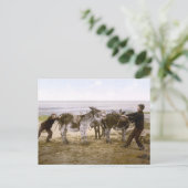 Ergens in het Victoriaans Engeland (1900) Briefkaart (Staand voorkant)