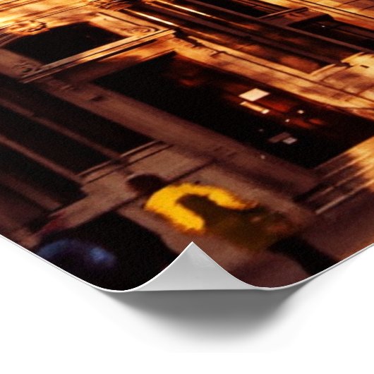 Ergens in Londen Poster (Hoek)