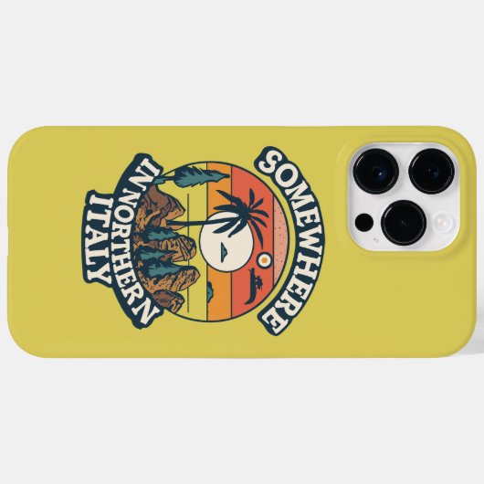 Ergens in Noord-Italië Case-Mate iPhone Case (Achterkant (horizontaal))