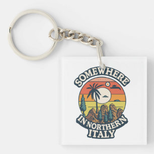 Ergens in Noord-Italië Sleutelhanger