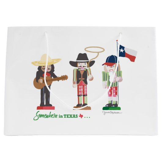 "Ergens in Texas", Texas Nutcrackers Groot Cadeauzakje (Voorkant)