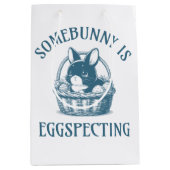 Ergens is het de bedoeling dat de aankondiging van medium cadeauzakje (Voorkant)