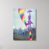 Ergens onder Canvas Print (Voorkant)