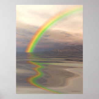 Ergens onder de regenboog poster