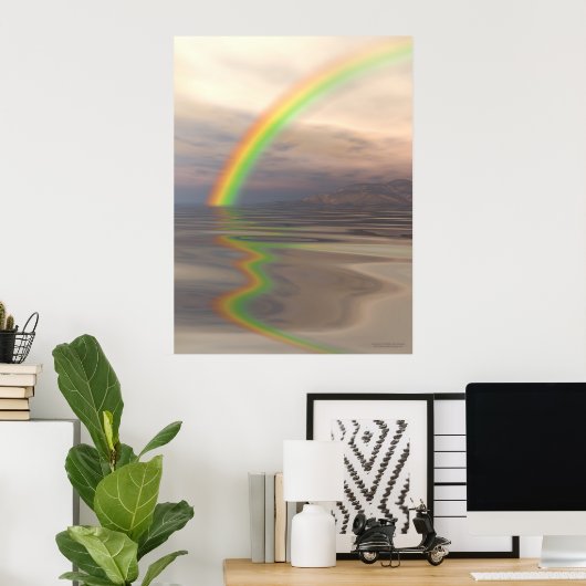 Ergens onder de regenboog poster (Thuiskantoor)