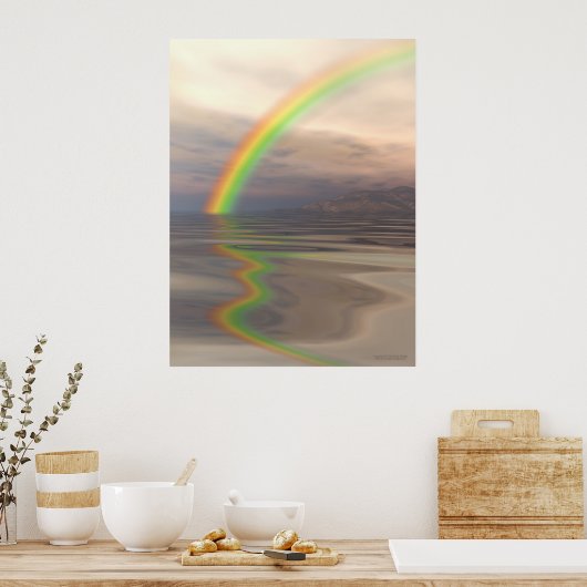 Ergens onder de regenboog poster (Keuken)