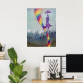 Ergens onder Poster afdrukken (Thuiskantoor)