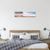 Ergens op het strand stretched canvas kunst (Insitu (Slaapkamer))