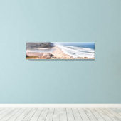Ergens op het strand stretched canvas kunst (Insitu (Houten vloer))