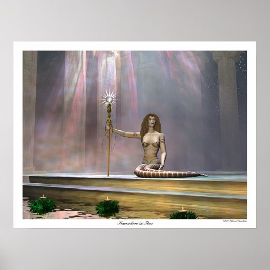 Ergens op tijd poster (Voorkant)