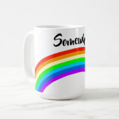 Ergens over de Mok van de regenboog (Voorkant links)