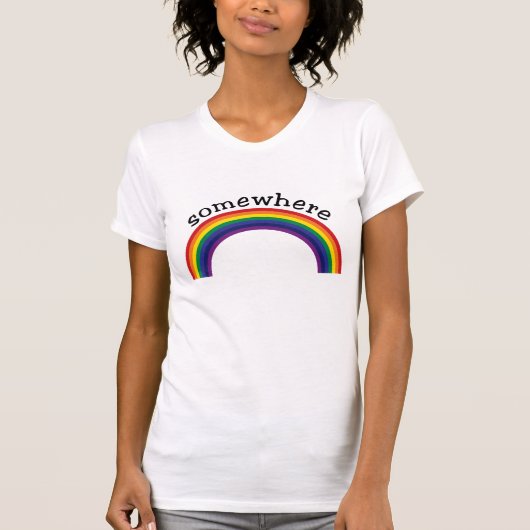 Ergens over de regenboog 2 t-shirt (Voorkant)