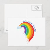 Ergens over de Regenboog Briefkaart (Voorkant / Achterkant)