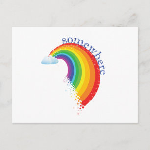 Ergens over de Regenboog Briefkaart