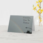 Ergens over de Regenboog Kaart (Gele Bloem)