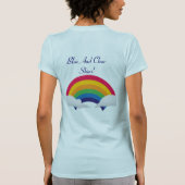 Ergens over de regenboog-pas aan t-shirt (Achterkant)