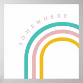Ergens over de regenboog poster (Voorkant)