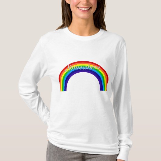 Ergens over de regenboog t-shirt (Voorkant)