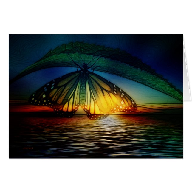 Ergens over de vlinder (Voorkant Horizontaal)