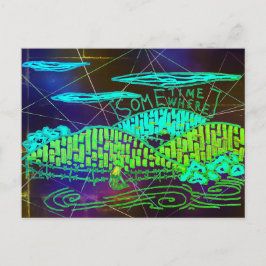 Ergens/soms Briefkaart