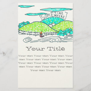 Ergens/soms Briefpapier