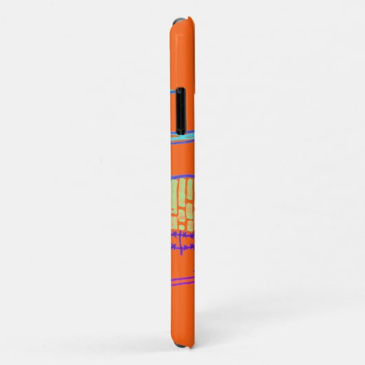 Ergens/soms Case-Mate iPhone Case (Achterkant/rechts)