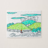 Ergens/soms Legpuzzel (Horizontaal)