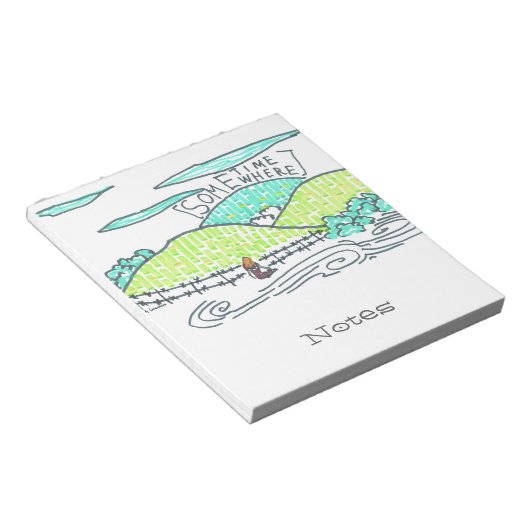 Ergens/soms Notitieblok (Schuin)