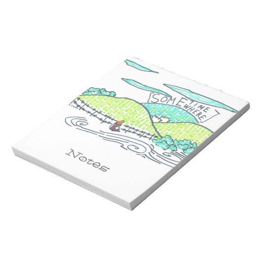 Ergens/soms Notitieblok (Linkerzijde)