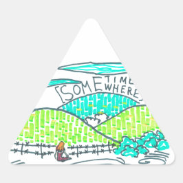Ergens/soms Sticker