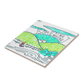 Ergens/soms Tegeltje (Zijkant)