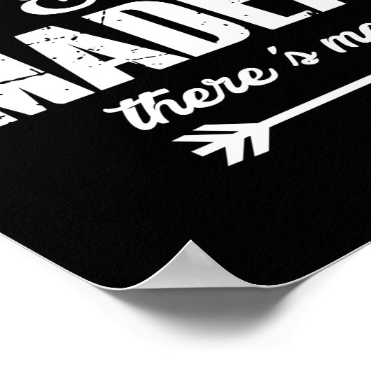 Ergens tussen Proverbs 31 en Madea... Poster (Hoek)