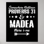 Ergens tussen Proverbs 31 en Madea... Poster (Voorkant)