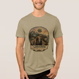 Ergens Wacht Avontuurlijk Reis T-Shirt