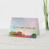 ERGENS WENSKAART BEDANKKAART (Voorkant)