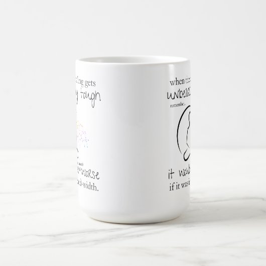 Erger als in vastebreedte grappige gegevens koffiemok (Center)