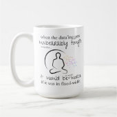 Erger als in vastebreedte grappige gegevens koffiemok (Links)