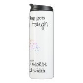 Erger als in vastebreedte grappige gegevens thermosbeker (Geroteerd rechts)